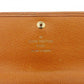 LOUIS VUITTON Long Wallet Purse M6359H Orange gold Pochette Portomonet Cartes Crdit