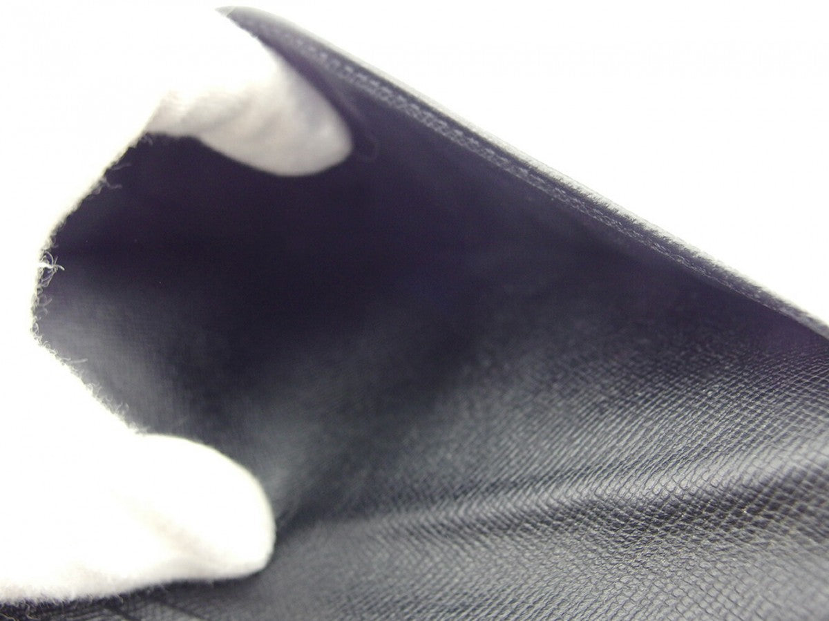LOUIS VUITTON Bill Compartment Aldoise black Porte Valeurs Cartes Credit