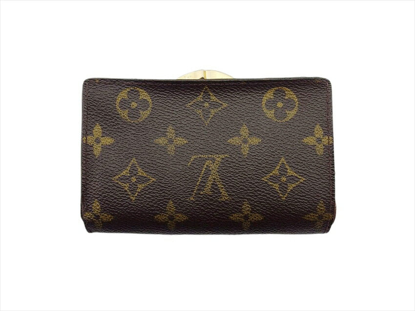 LOUIS VUITTON Bifold Wallet Ｍ６１６６３ Brown Portonevie Vienova