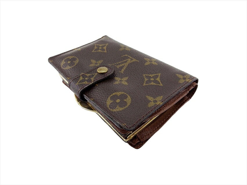 LOUIS VUITTON Bifold Wallet Ｍ６１６６３ Brown Portonevie Vienova