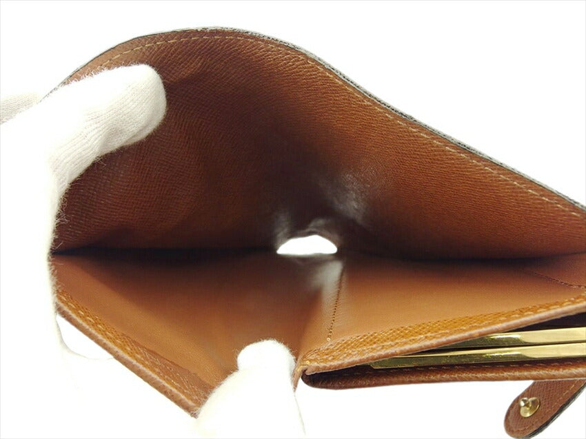 LOUIS VUITTON Bifold Wallet Ｍ６１６６３ Brown Portonevie Vienova