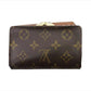 LOUIS VUITTON Bifold Wallet Ｍ６１６６３ Brown Portonevie Vienova