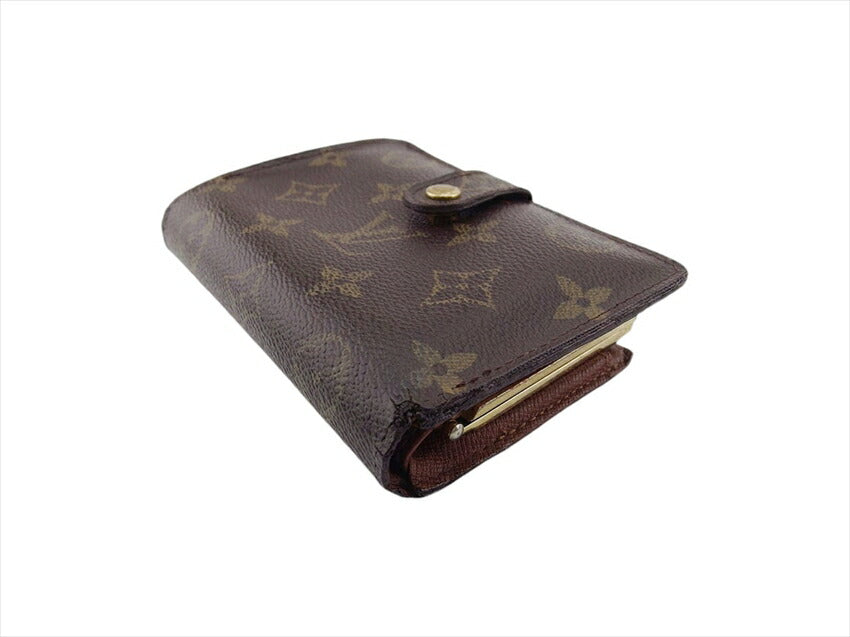LOUIS VUITTON Bifold Wallet Ｍ６１６６３ Brown Portonevie Vienova