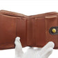 LOUIS VUITTON Bifold Wallet M61667 Brown beige gold Compact zip