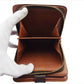 LOUIS VUITTON Bifold Wallet M61667 Brown beige gold Compact zip