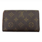 LOUIS VUITTON Long Wallet Purse M61736 Brown light brown Portomonet Bietrezole