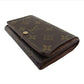 LOUIS VUITTON Long Wallet Purse M61736 Brown light brown Portomonet Bietrezole
