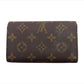 LOUIS VUITTON Long Wallet Purse M61736 Brown Portefeuille Tresor