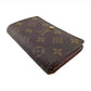 LOUIS VUITTON Long Wallet Purse M61736 Brown Portefeuille Tresor