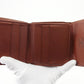 LOUIS VUITTON Bifold Wallet M61652 Brown beige gold Porte Monnaie Billets Cartes Credit