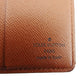 LOUIS VUITTON Bill Compartment M60929 Brown beige Porte Billets6Cartes Crdit