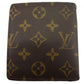 LOUIS VUITTON Bill Compartment M60883 Brown beige Porte Billets10Cartes Crdit