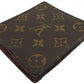 LOUIS VUITTON Bill Compartment M60883 Brown beige Porte Billets10Cartes Crdit