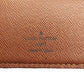 LOUIS VUITTON Bill Compartment M60883 Brown beige Porte Billets10Cartes Crdit