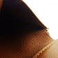 LOUIS VUITTON Bill Compartment M60883 Brown beige Porte Billets10Cartes Crdit