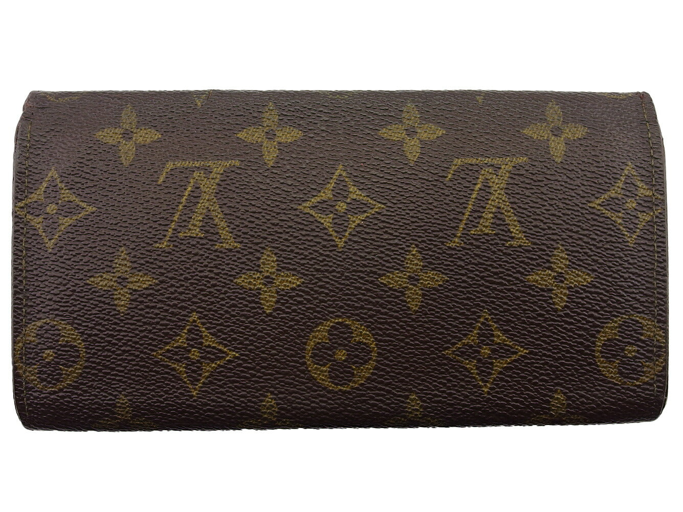 LOUIS VUITTON Bill Compartment Brown light brown