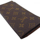 LOUIS VUITTON Bill Compartment Brown light brown