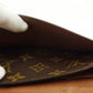 LOUIS VUITTON Bill Compartment Brown light brown