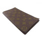 LOUIS VUITTON Bill Compartment Brown beige