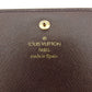 LOUIS VUITTON Long Wallet Purse N61730 Brown beige gold Portonebi Tresol