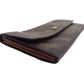 LOUIS VUITTON Long Wallet Purse M61724 Brown beige gold Pochette Porto MonÃ©credi