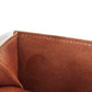 LOUIS VUITTON Long Wallet Purse M61724 Brown beige gold Pochette Porto MonÃ©credi