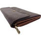 LOUIS VUITTON Long Wallet Purse M61724 Brown beige gold Pochette Porto MonÃ©credi