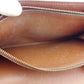 LOUIS VUITTON Long Wallet Purse M61724 Brown beige gold Pochette Porto MonÃ©credi
