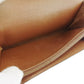LOUIS VUITTON Long Wallet Purse M61724 Brown beige gold Pochette Porto MonÃ©credi