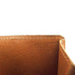 LOUIS VUITTON Long Wallet Purse M61724 Brown beige gold Pochette Porto MonÃ©credi