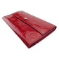 LOUIS VUITTON Long Wallet Purse M93531 Red gold Portefeuille International NM