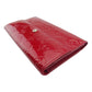 LOUIS VUITTON Long Wallet Purse M93531 Red gold Portefeuille International NM