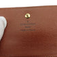 LOUIS VUITTON Bifold Wallet M61652 Brown beige gold Porte Monnaie Billets Cartes Credit