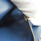 LOUIS VUITTON Long Wallet Purse M63575 Blue gold Pochette Porto MonÃ©credi