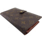 LOUIS VUITTON Long Wallet Purse T61217 Brown beige gold North America exclusive Continental Clutch