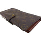 LOUIS VUITTON Long Wallet Purse T61217 Brown beige gold North America exclusive Continental Clutch