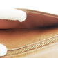 LOUIS VUITTON Long Wallet Purse T61217 Brown beige gold North America exclusive Continental Clutch