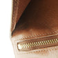 LOUIS VUITTON Long Wallet Purse T61217 Brown beige gold North America exclusive Continental Clutch