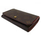 LOUIS VUITTON Long Wallet Purse M61730 Brown beige gold Portonebi Tresol