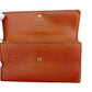 LOUIS VUITTON Long Wallet Purse M63573 Brown gold Pochette Porto MonÃ©credi