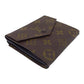 LOUIS VUITTON Bifold Wallet M61660 Brown beige Portonebi (old type)