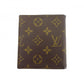 LOUIS VUITTON Bill Compartment M60883 Brown beige Porte Billets10Cartes Credit (old type)