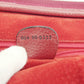 GUCCI Shoulder Bag Red 2WAY interlocking G