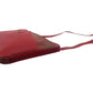 GUCCI Shoulder Bag Red 2WAY interlocking G