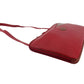 GUCCI Shoulder Bag Red 2WAY interlocking G