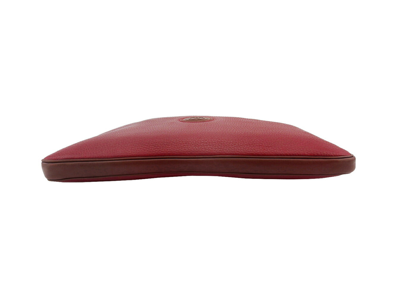 GUCCI Shoulder Bag Red 2WAY interlocking G