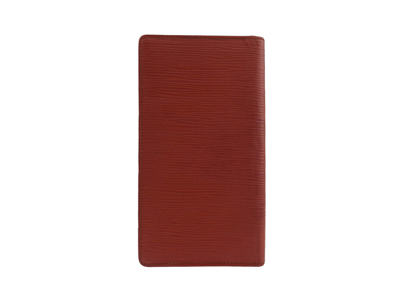 LOUIS VUITTON Long Wallet Purse M63213 Brown Porto Cartes Cridit Yen
