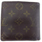 LOUIS VUITTON Bifold Wallet M61665 Brown x beige Porte Billets Cult Creddy Monet