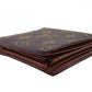 LOUIS VUITTON Bifold Wallet M61665 Brown beige Porte Billets Cartes Crdit Monet