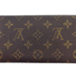 LOUIS VUITTON Long Wallet Purse M61724 Brown beige Pochette Porto MonÃ©credi